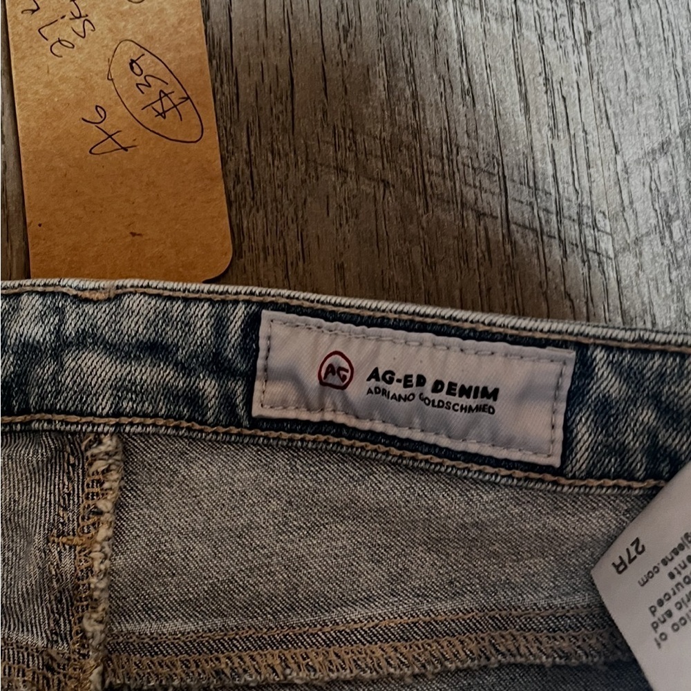 Ag Adriano Goldschmied Light Straight Skinny Jeans - Picture 2 of 3